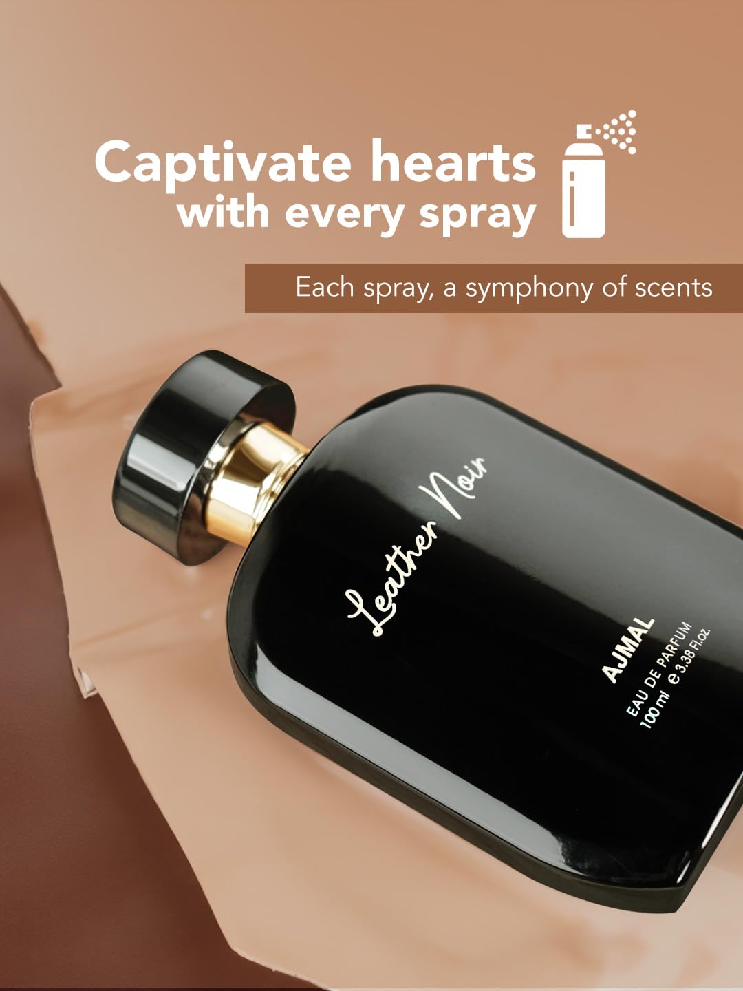 ajmal artisan leather noir eau de parfum for men | long lasting luxury perfume with bergamot, cardamom, leather & vanilla notes | strong masculine fragrance | 100ml ajmal artisan leather noir eau de parfum for men | long lasting luxury perfume with bergamot, cardamom, leather & vanilla notes | strong masculine fragrance | 100ml